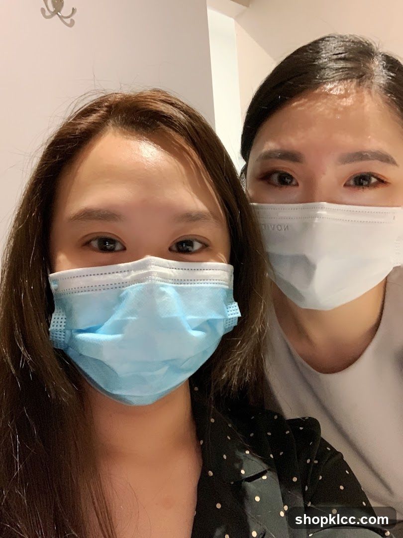 Two Women Wearing Face Masks