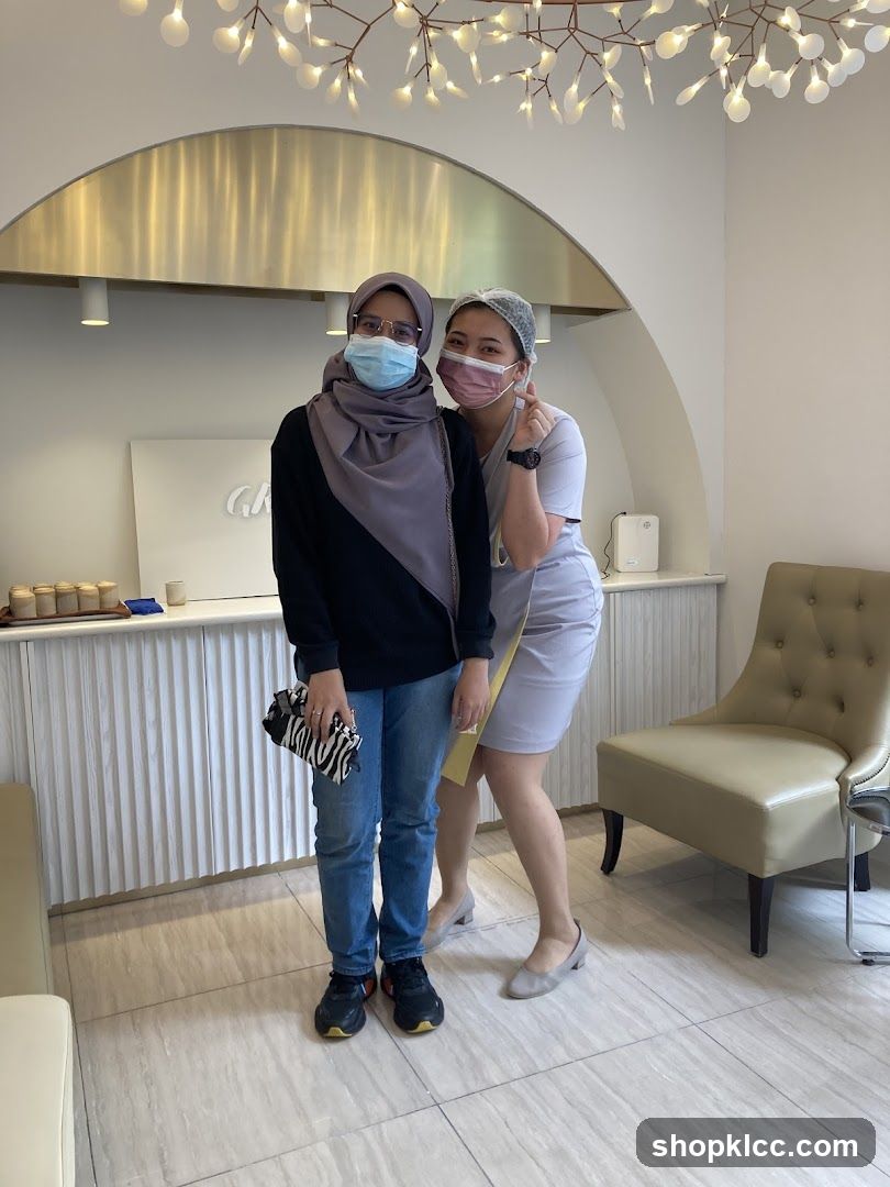 Two women posing for a photo