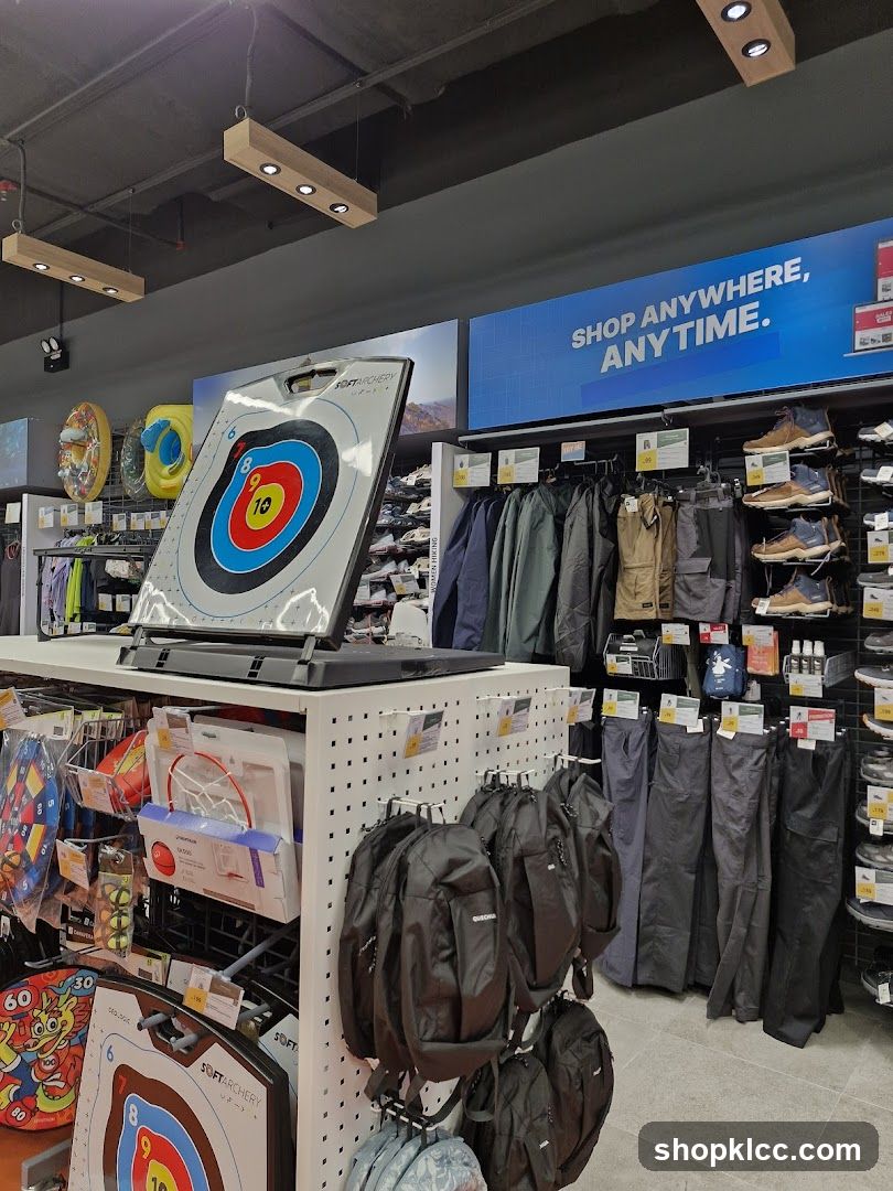 Sporting Goods Store Interior