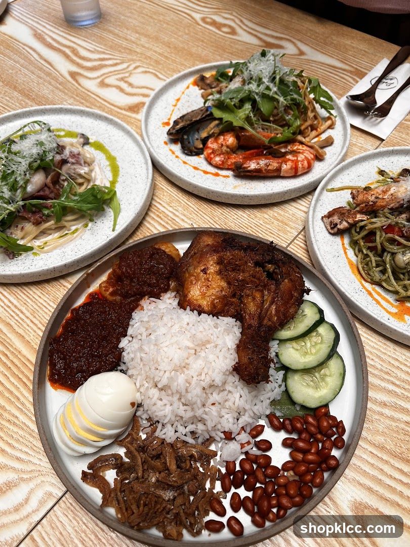 Nasi Lemak and Pasta Spread