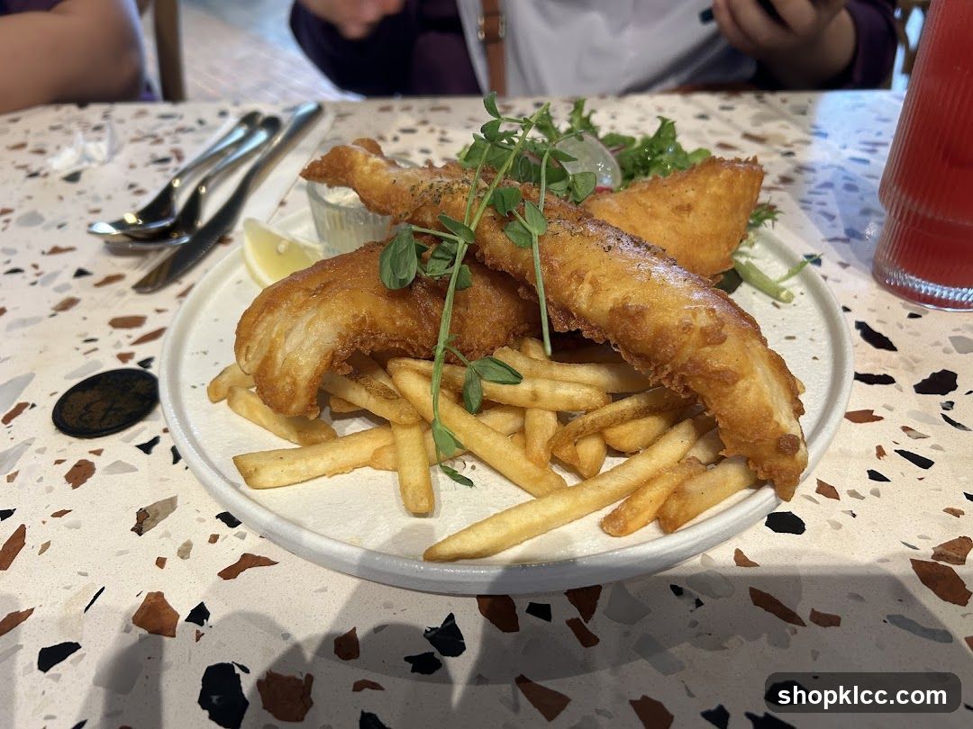 Fish and Chips Meal
