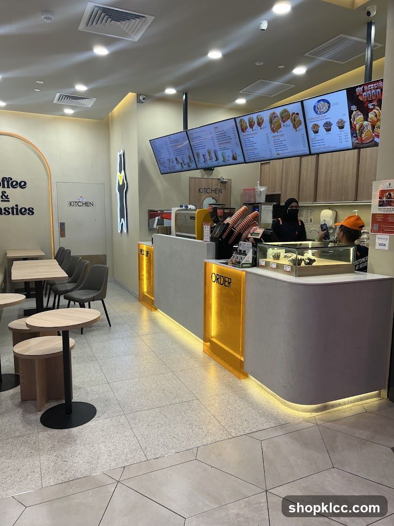 Coffee & Pastries Shop Interior