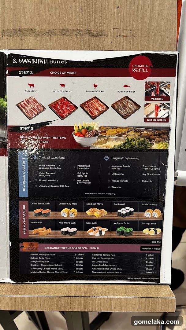 Restaurant Menu Board