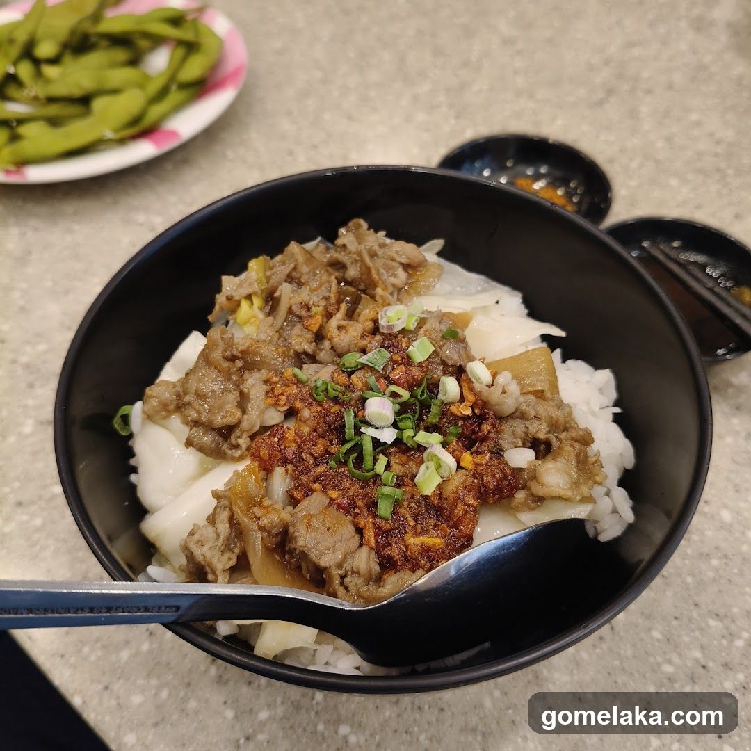 Food dish on table