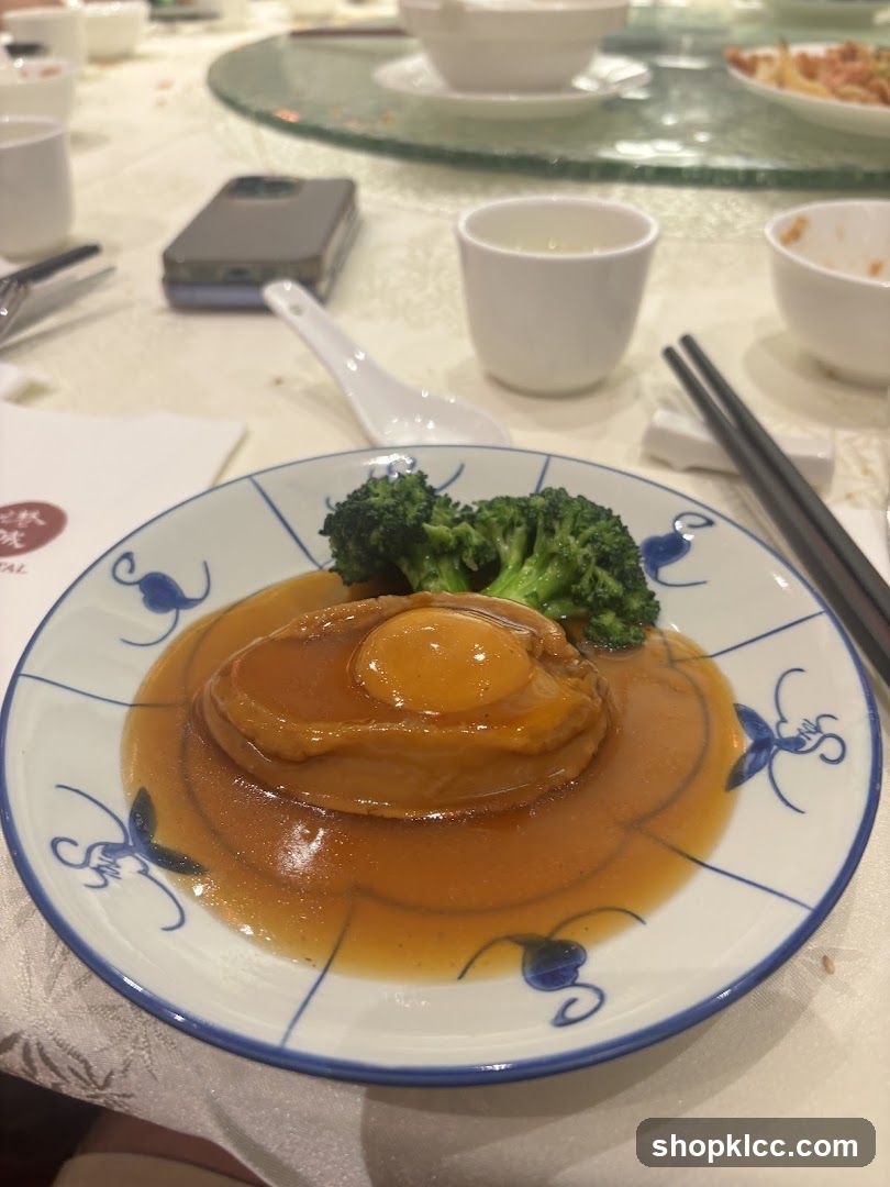 Braised Abalone with Broccoli