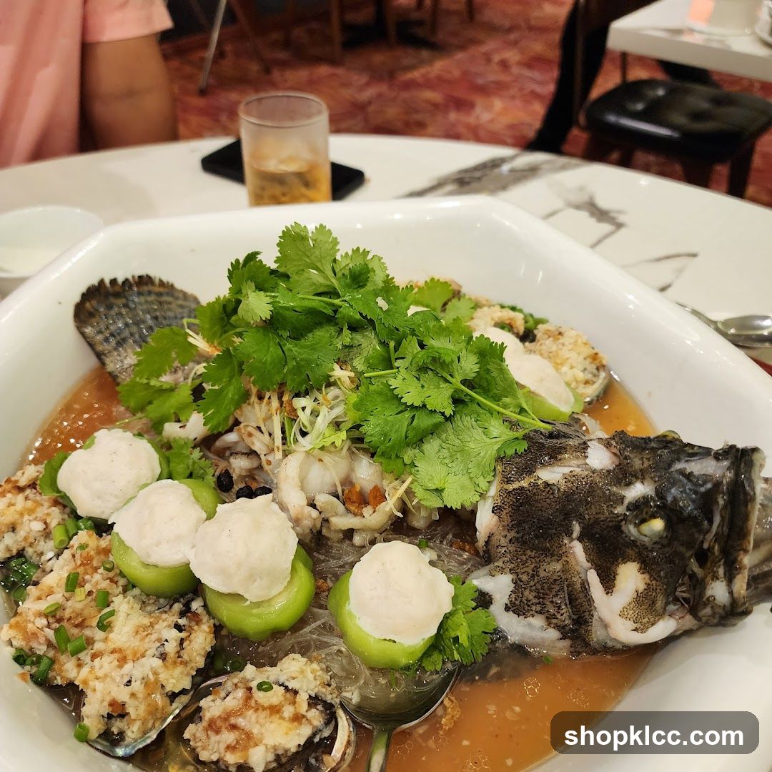 Steamed Fish Dish