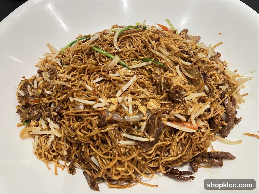 Beef Chow Mein