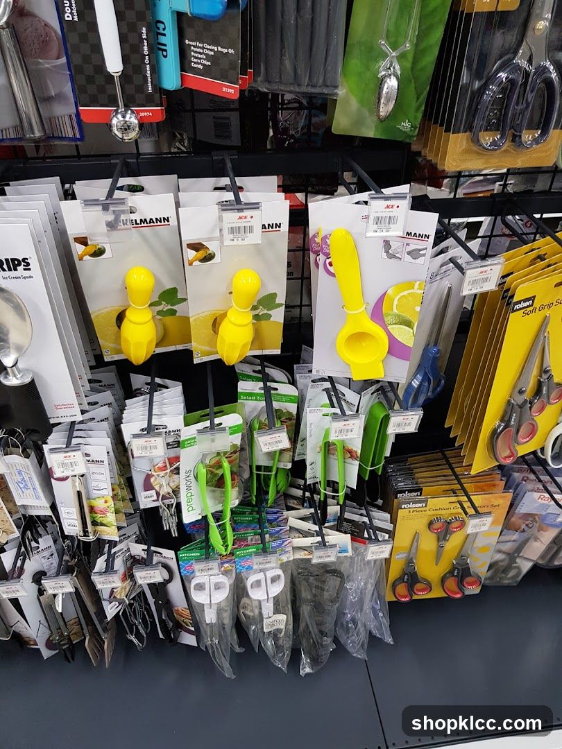 Kitchen Utensils Display