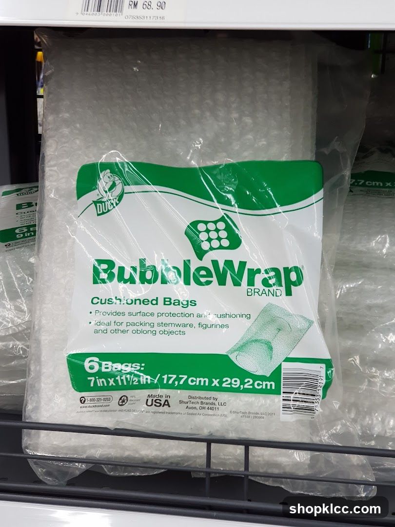 Bubble Wrap Packaging Product