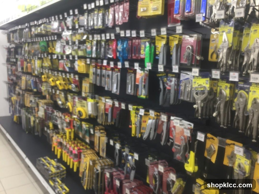 Tool Section Display