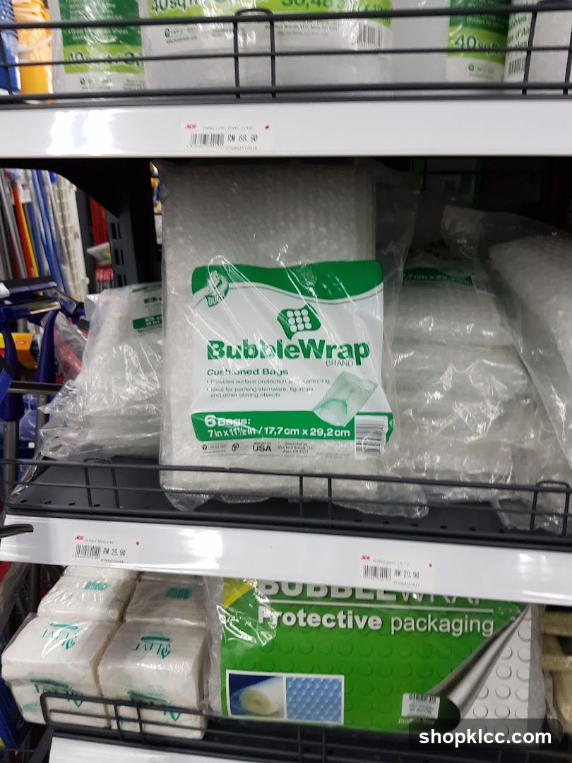 Bubble Wrap Packaging Display