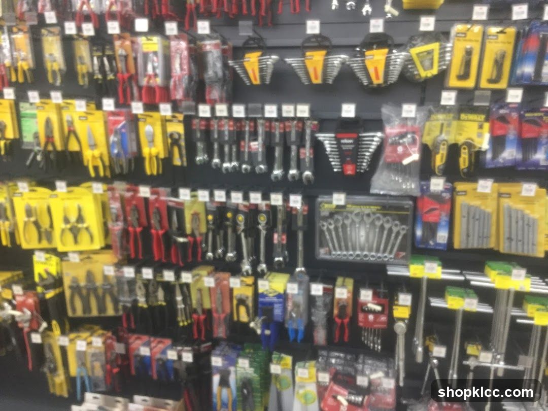 Tool Rack Display
