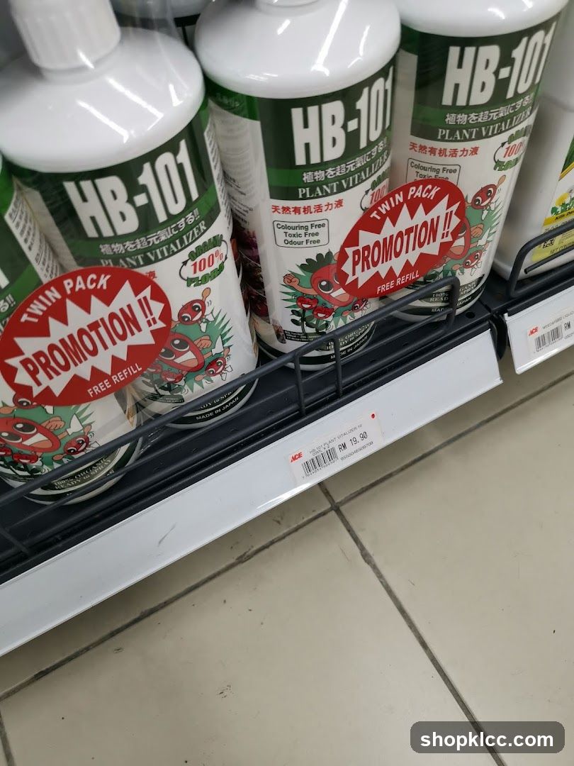 HB-101 Plant Vitalizer on Shelf
