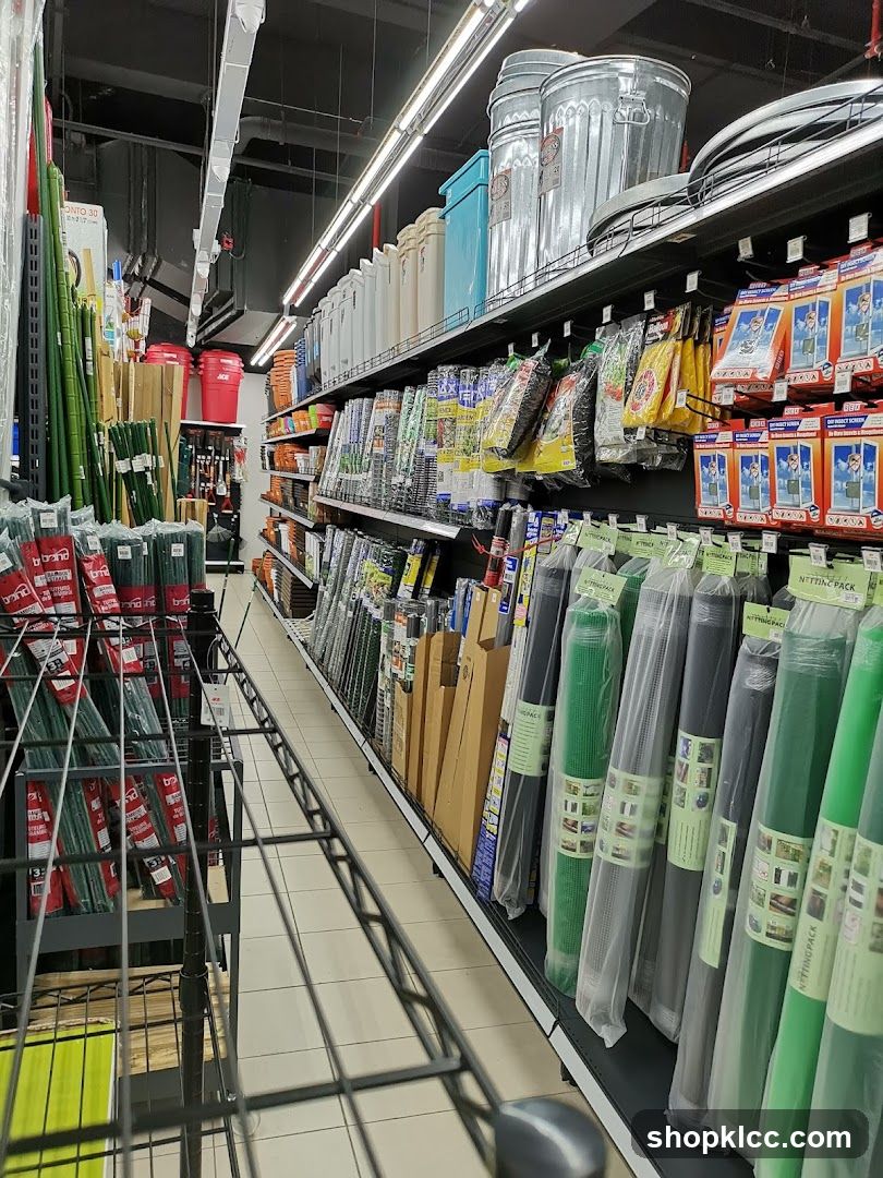 Home Improvement Store Interior