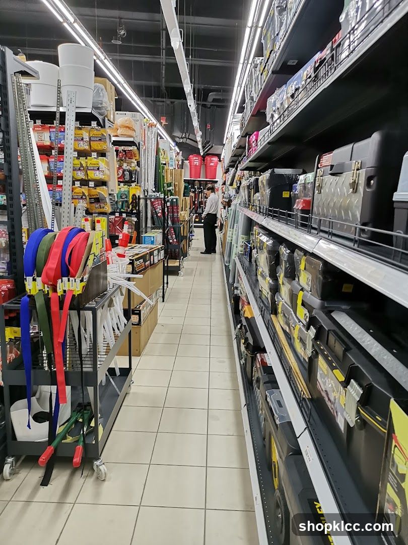 Hardware Store Interior Aisle