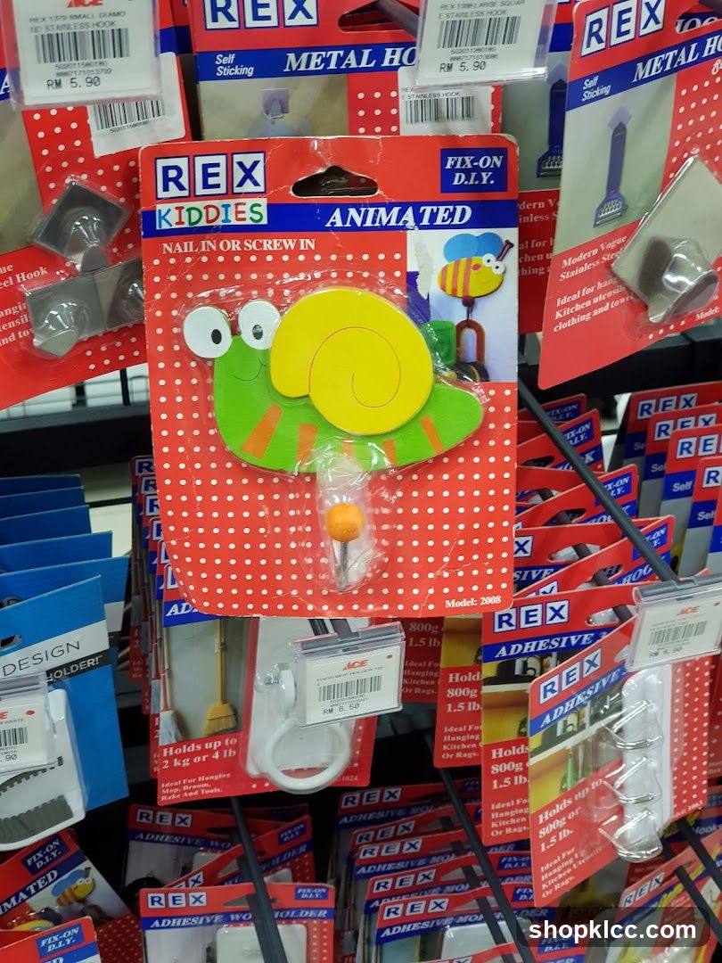 Rex Kiddles Animated Hook Display