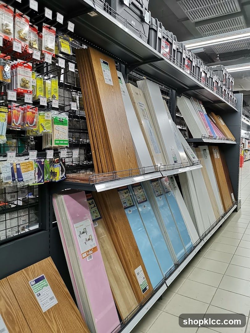 Home Improvement Store Interior