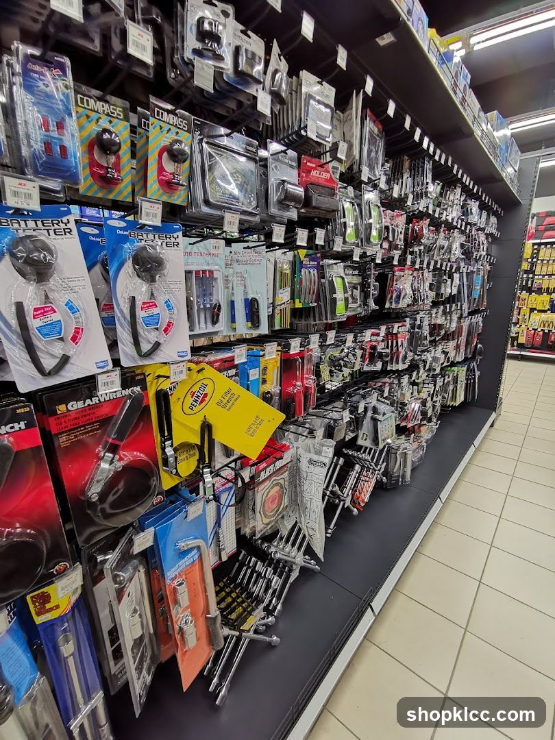 Hardware Store Interior Aisle