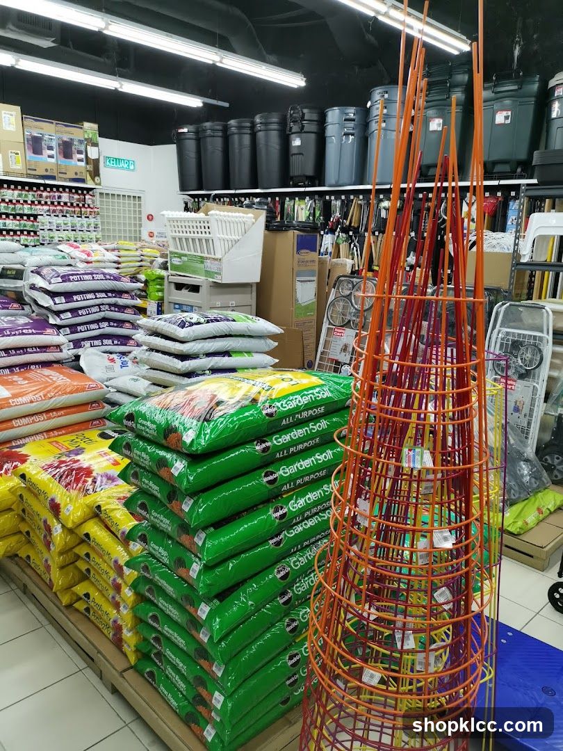 Garden Supplies Store Interior
