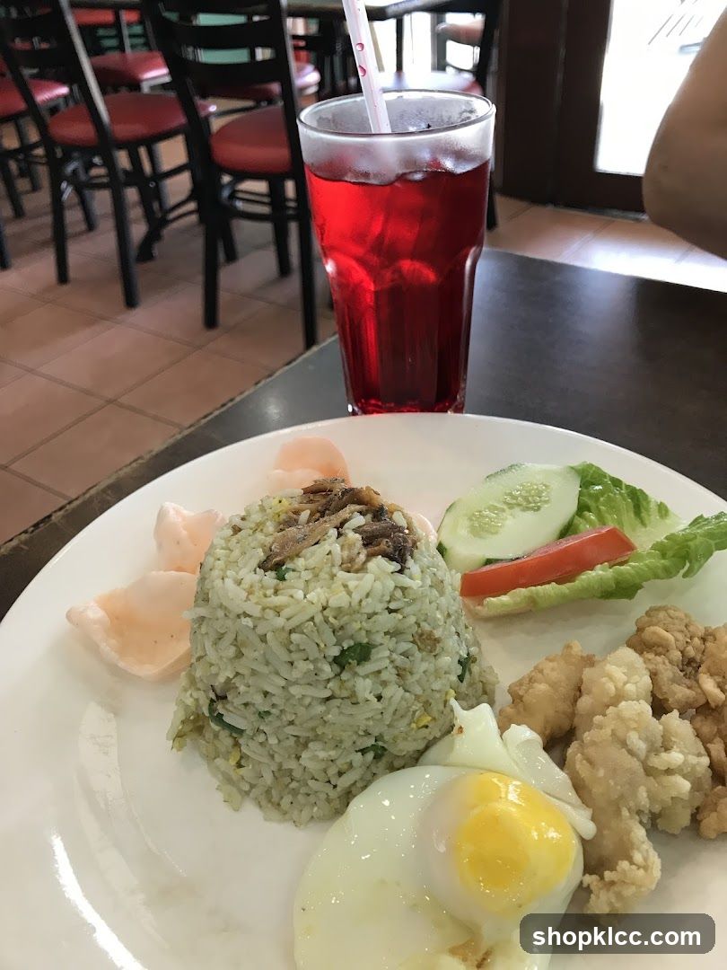 Fried Rice Meal with Drink