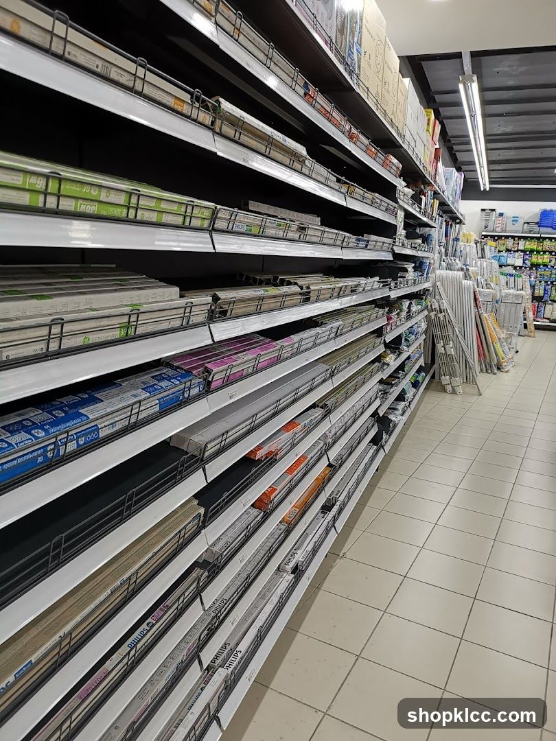 Hardware Store Interior Aisle