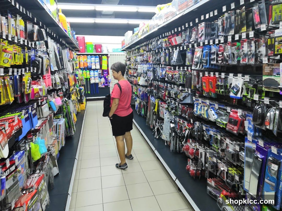 Aisle in a hardware or general store
