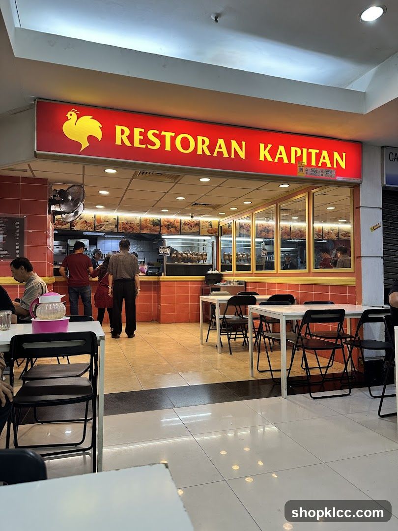 Restoran Kapitan Interior View