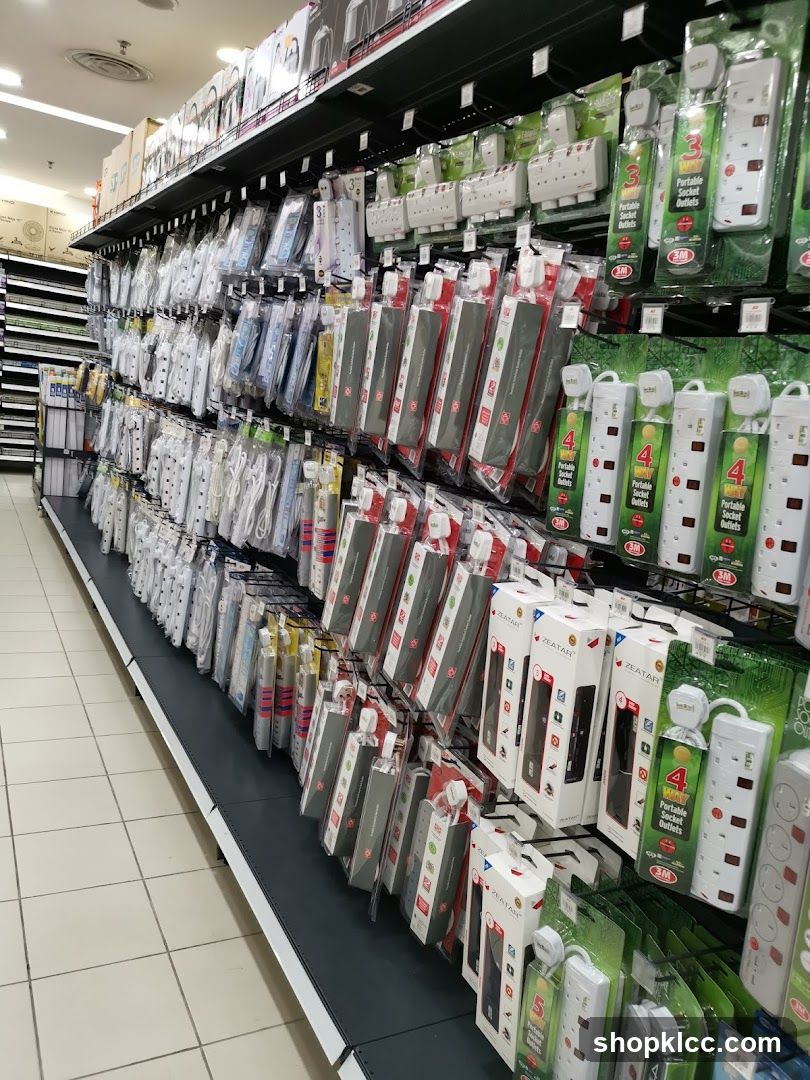 Electronics and Power Strip Display