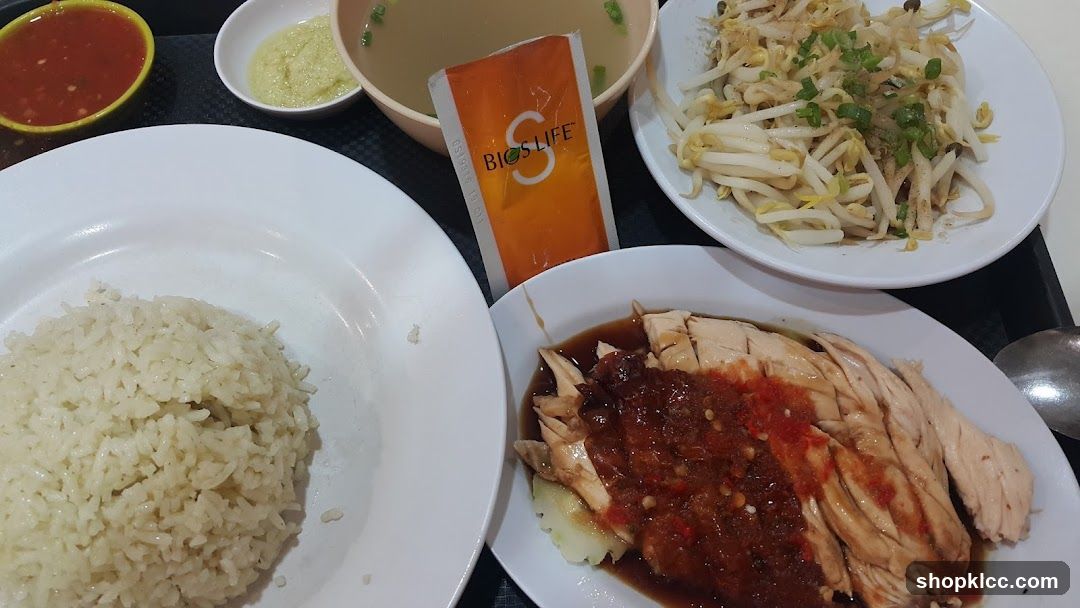Hainanese Chicken Rice Meal