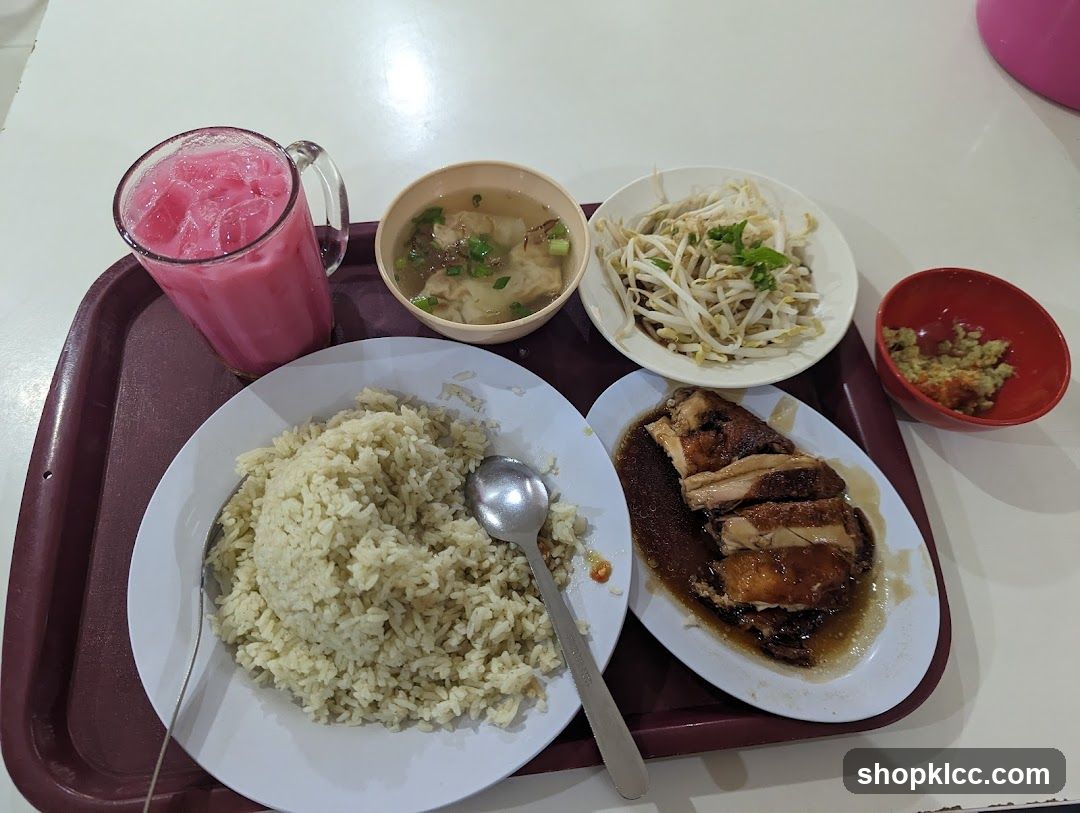 Hainanese Chicken Rice Meal