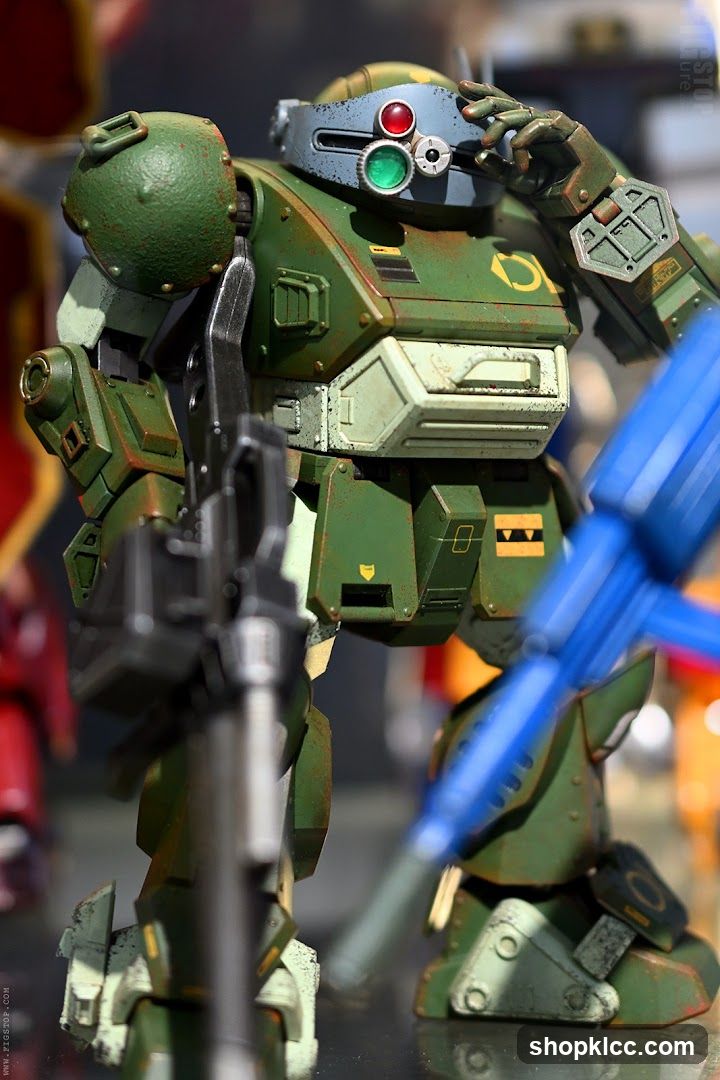 Green Mecha Robot Figure