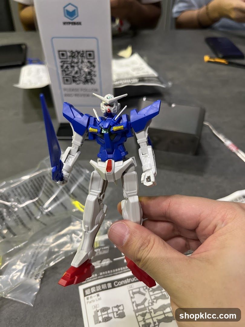 Gundam Model Kit Display