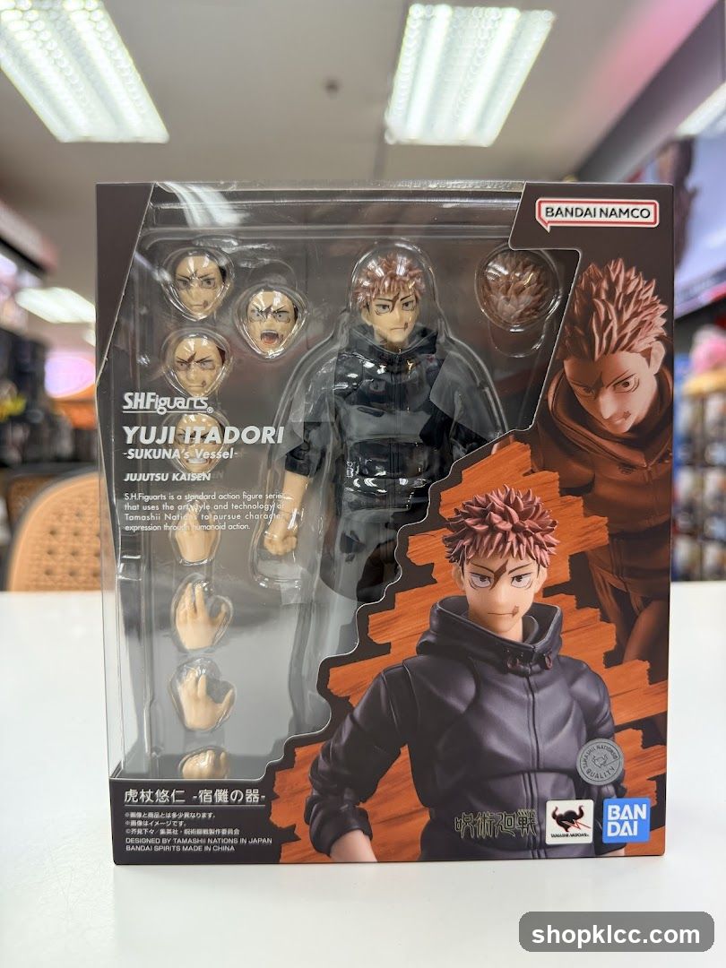 Jujutsu Kaisen Yuji Itadori SH Figuarts Figure Box