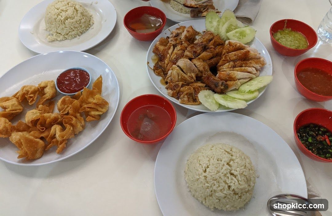 Chicken Rice Meal Spread