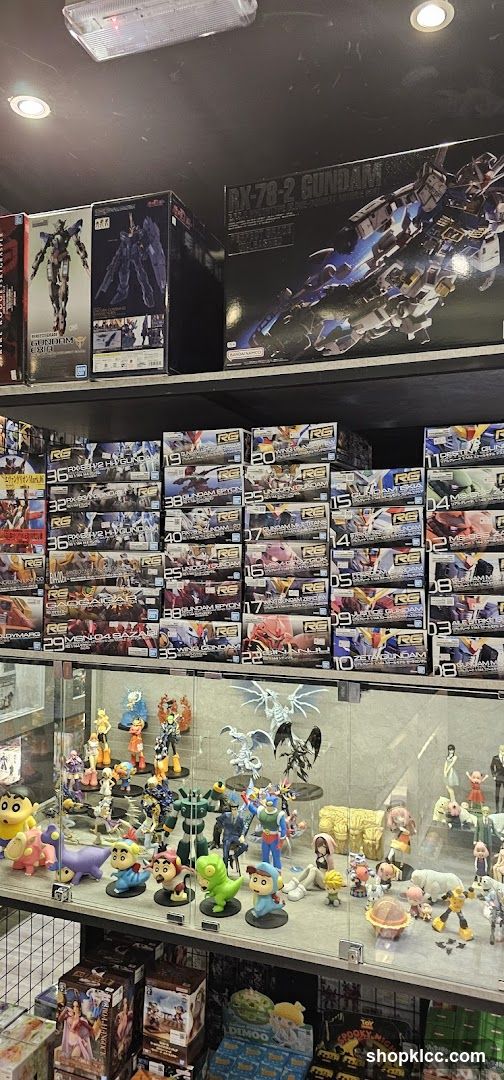Anime and Toy Store Interior