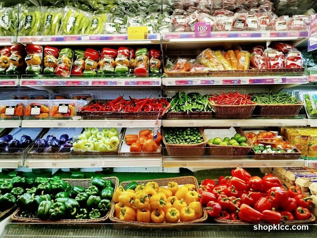 Grocery Store Produce Section
