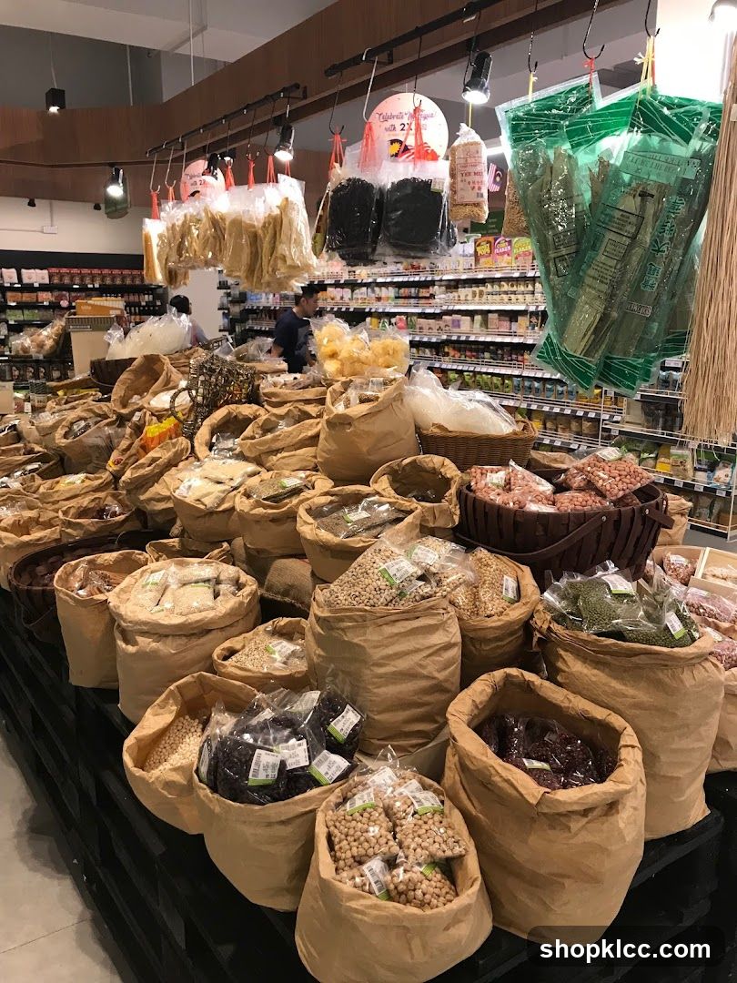 Grocery Store Interior Display