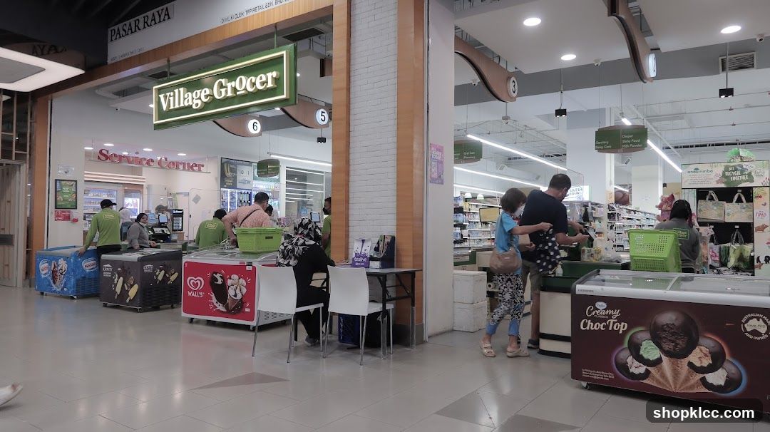 Village Grocer Interior