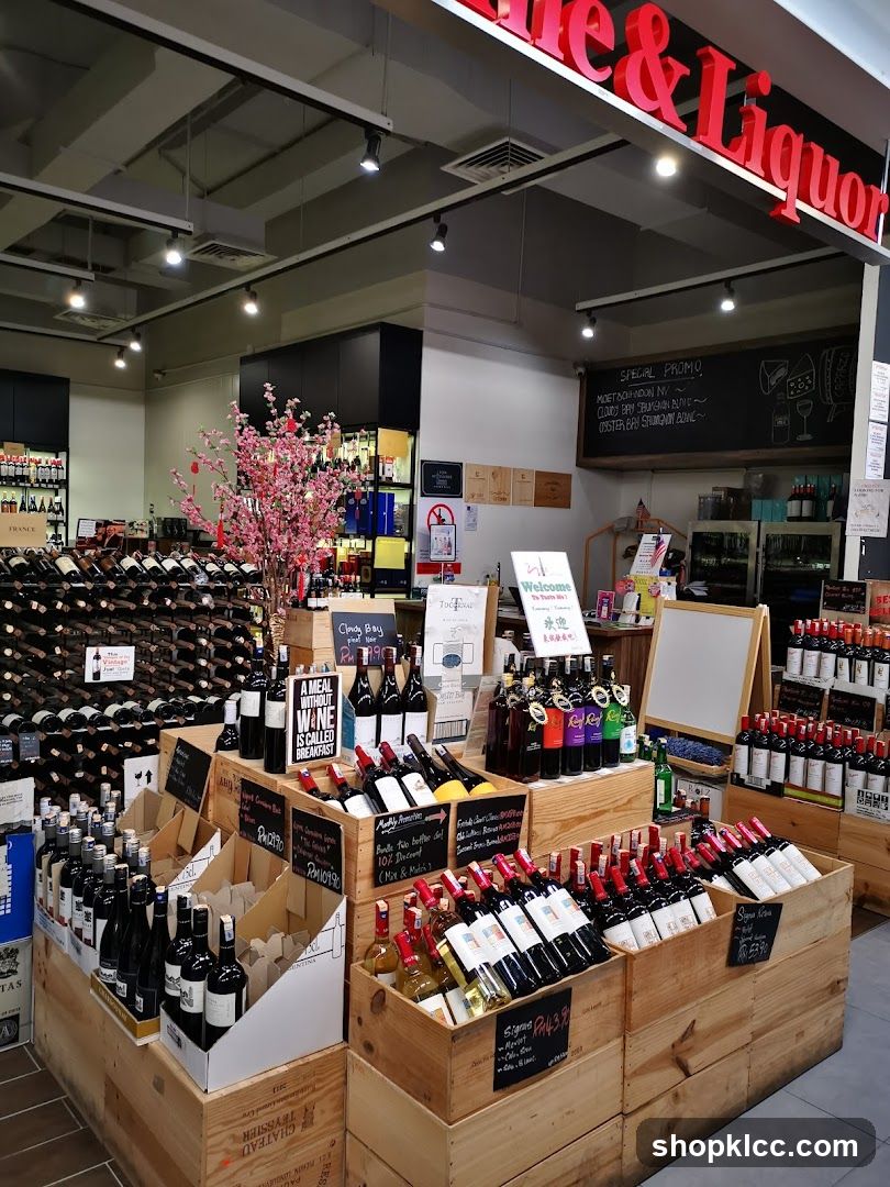 Wine & Liquor Store Interior