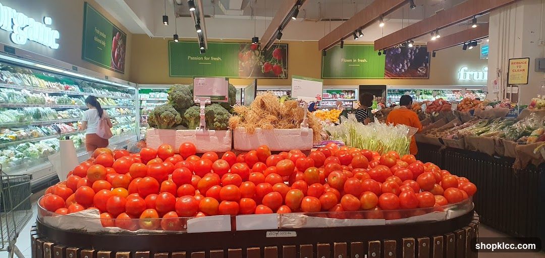Grocery Store Interior Display