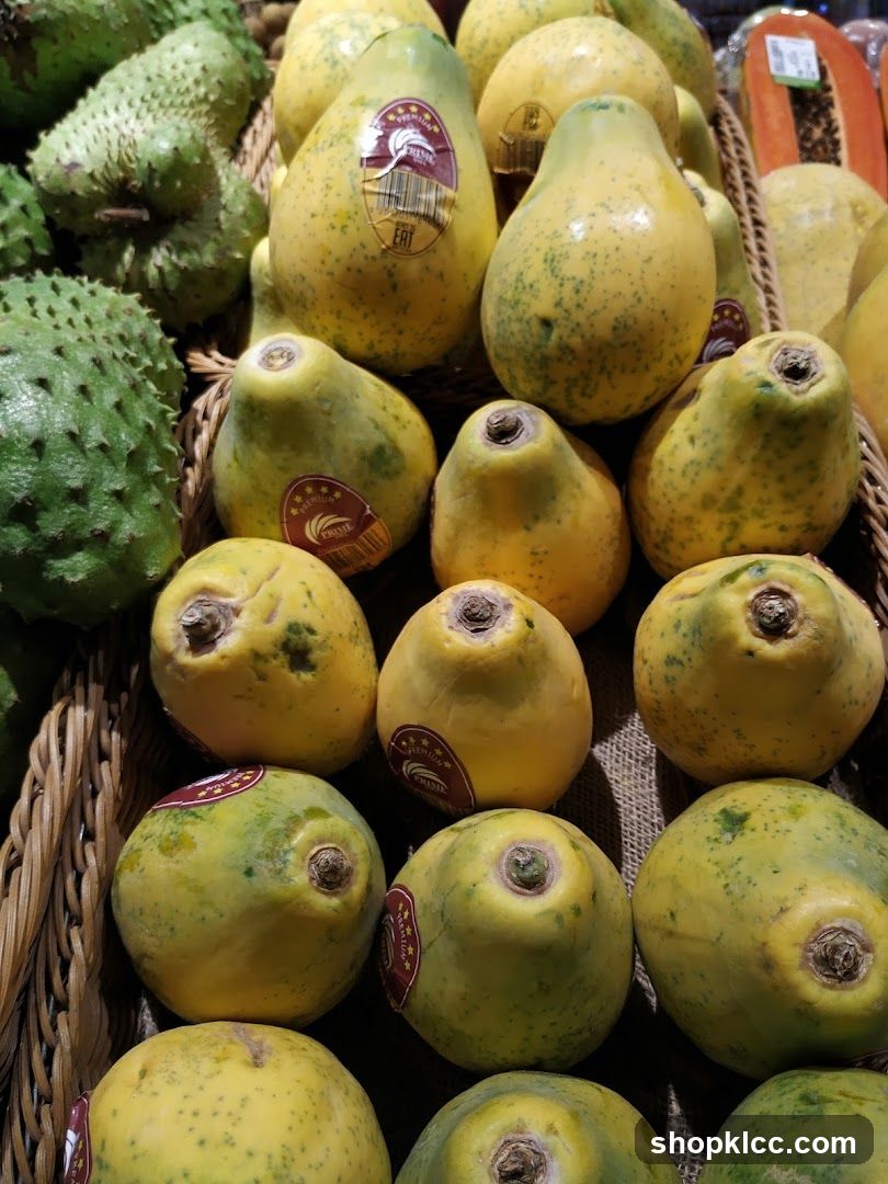 Fresh Fruits Display