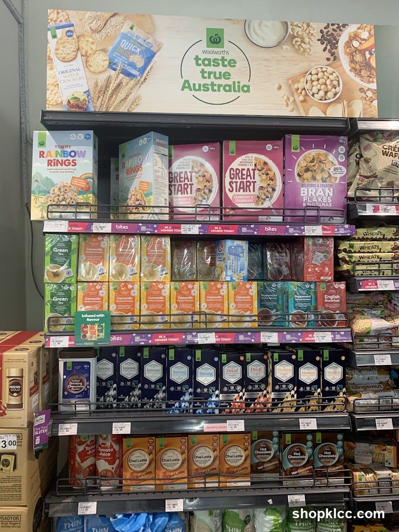 Woolworths Grocery Aisle