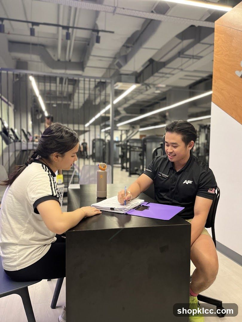 Gym Consultation Session