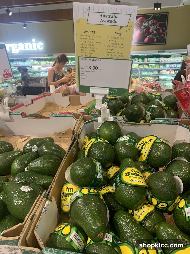 Avocado Display in Grocery Store