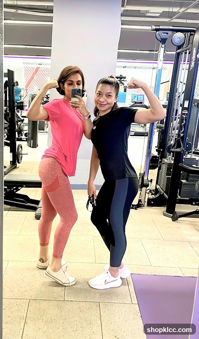 Gym Mirror Selfie