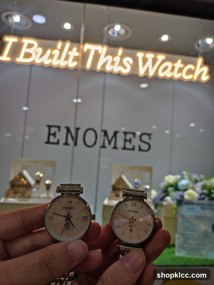 Watch Display with Signage