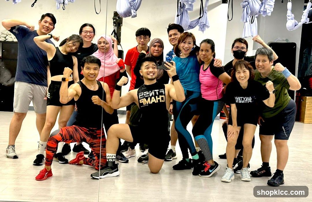 Fitness Class Group Photo