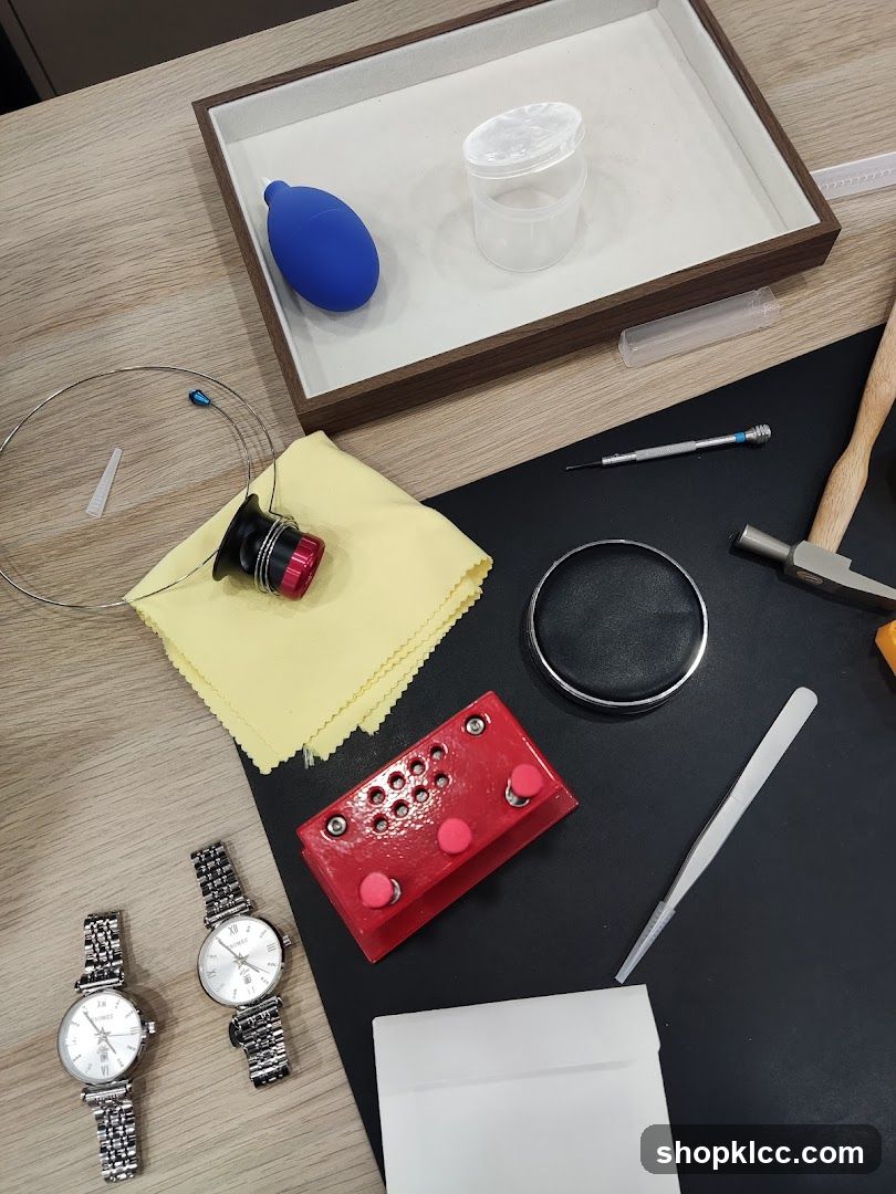 Watch Repair Tools and Parts