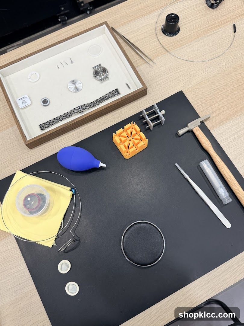 Watch Repair Tools and Parts