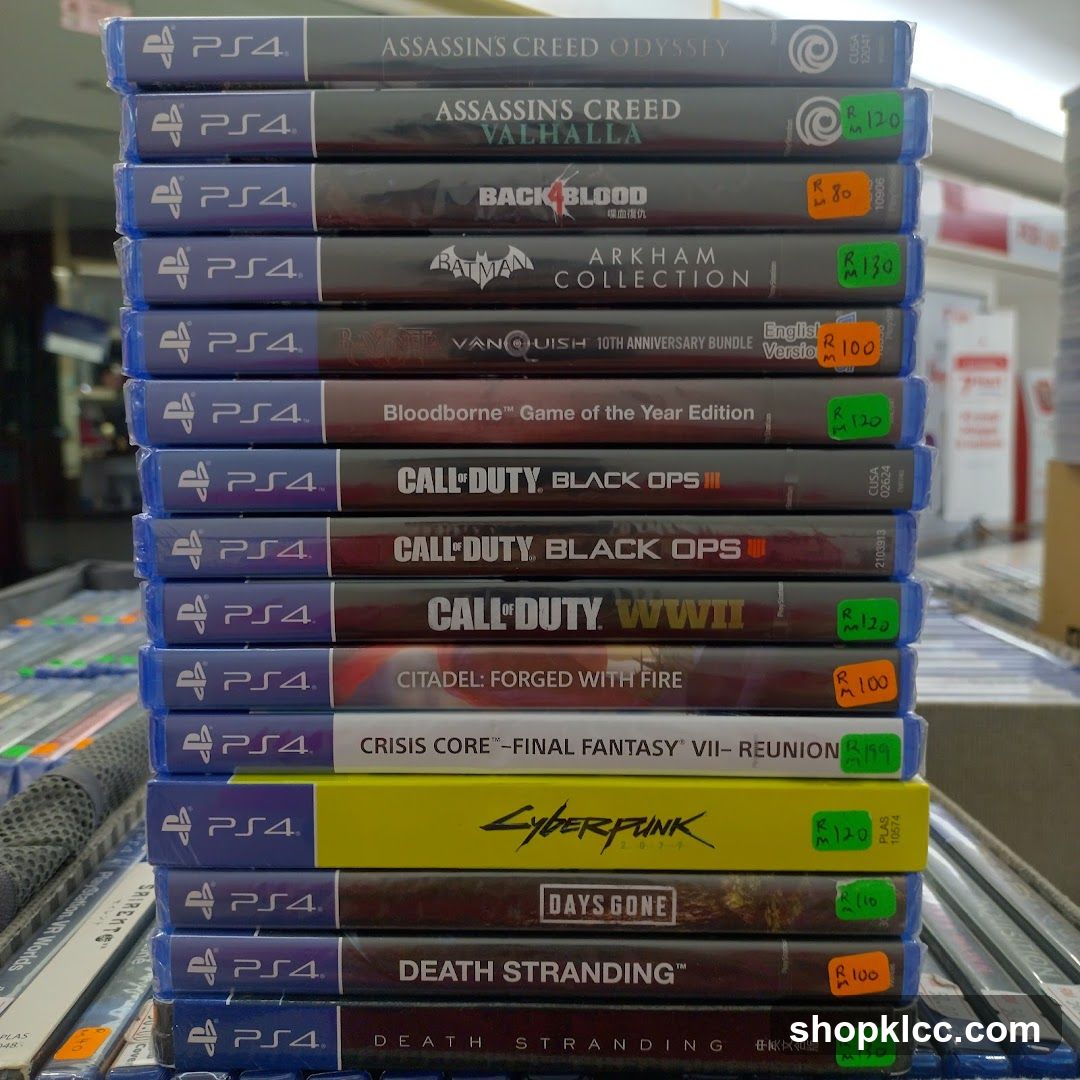 PS4 Game Stack